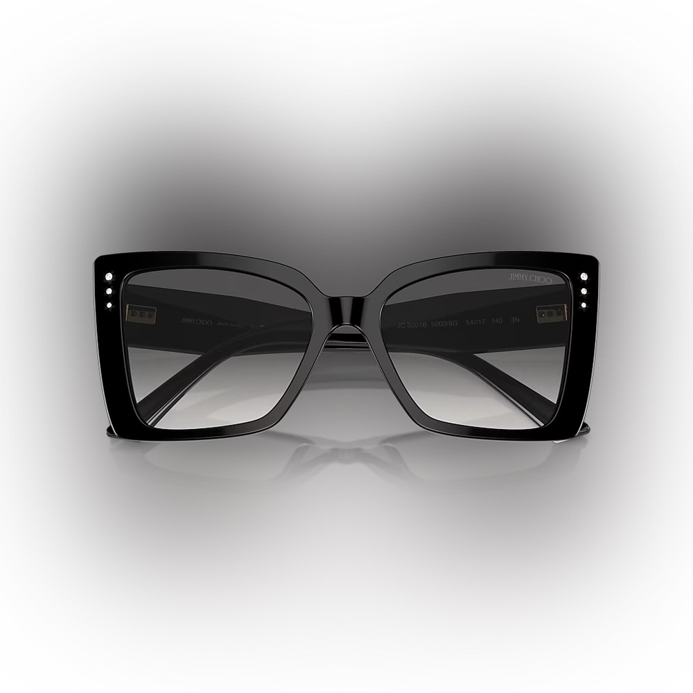 Jimmy Choo Black Square Sunglasses